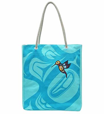 Tote, Eco-Cotton, Hummingbird