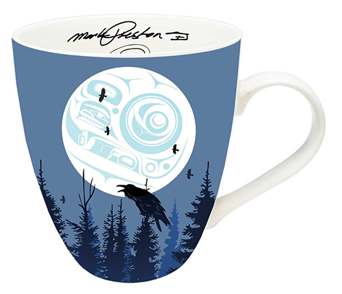 Mug, Porcelain, Raven Moon