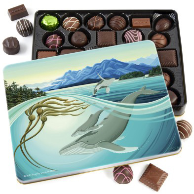 A Tin, Rogers Chocolate, Whale Song