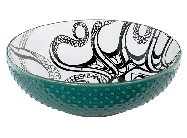 A, Serving Bowl, Octopus