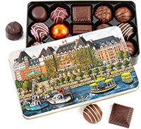 A Chocolate Tin, Harbour View