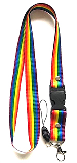 Lanyard, Pride Rainbow
