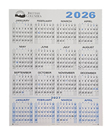 2026/2027 Desk Calendar